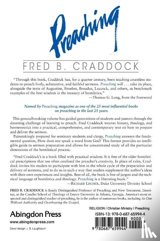 Craddock, Fred B. - Preaching