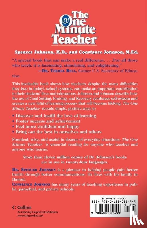 Johnson, Spencer - The One Minute Teacher