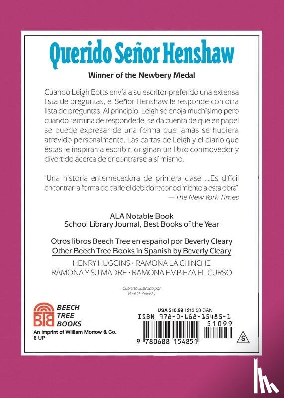 Cleary, Beverly - Querido Senor Henshaw