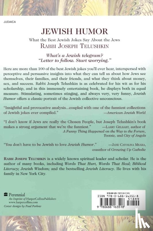 Telushkin, Rabbi Joseph - Jewish Humour