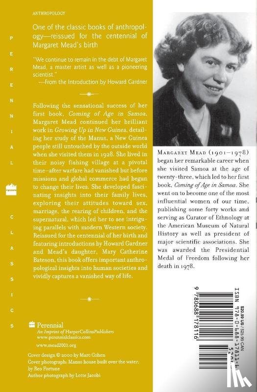 Mead, Margaret - Growing Up in New Guinea