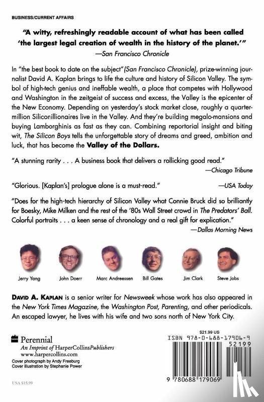 Kaplan, David A. - The Silicon Boys and Their Valley of Dreams
