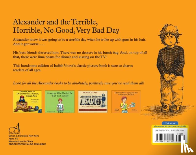 Viorst, Judith - Alexander and the Terrible, Horrible, No Good, Very Bad Day