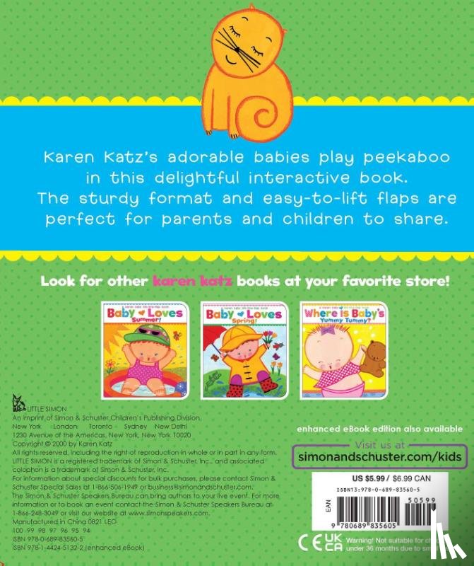 Katz, Karen - Where Is Baby's Belly Button?
