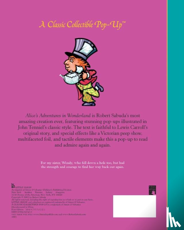 Carroll, Lewis - Alice's Adventures in Wonderland