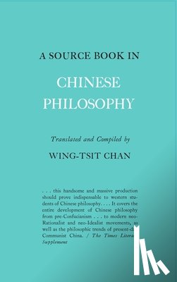  - A Source Book in Chinese Philosophy