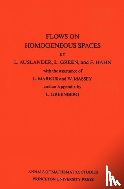 Auslander, Louis, Hahn, F., Green, L. - Flows on Homogeneous Spaces