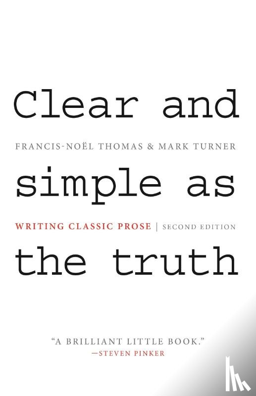 Thomas, Francis-Noel, Turner, Mark - Clear and Simple as the Truth