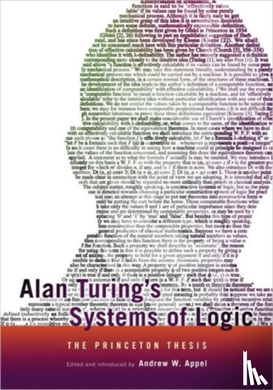  - Alan Turing's Systems of Logic