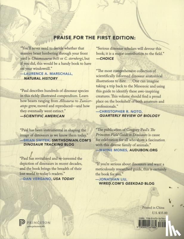 Paul, Gregory S. - The Princeton Field Guide to Dinosaurs