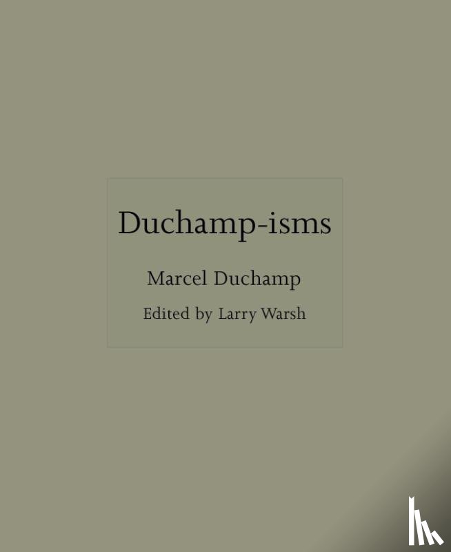  - Duchamp-isms