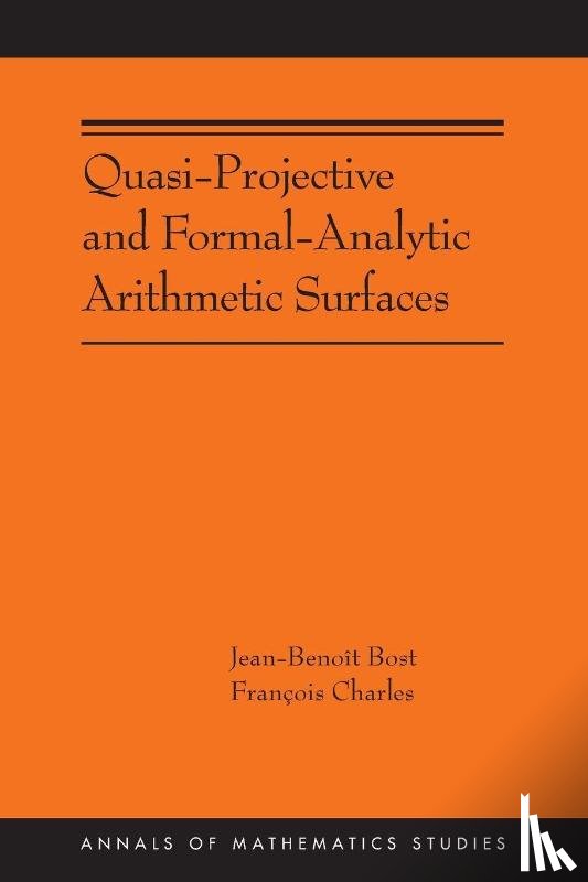 Bost, Jean-Benoit, Charles, Francois - Quasi-Projective and Formal-Analytic Arithmetic Surfaces