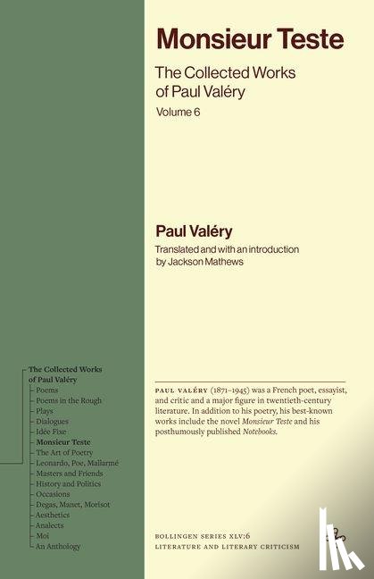 Valery, Paul - Monsieur Teste