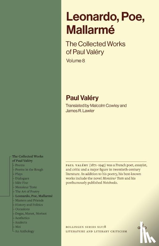 Valery, Paul - Leonardo, Poe, Mallarme
