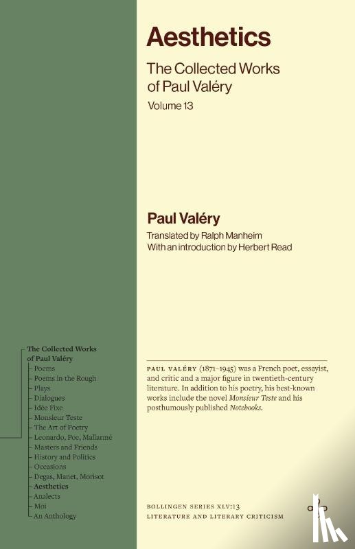 Valery, Paul - Aesthetics