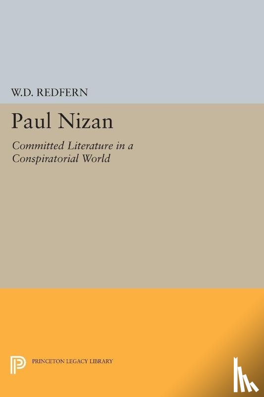 Redfern, W.D. - Paul Nizan