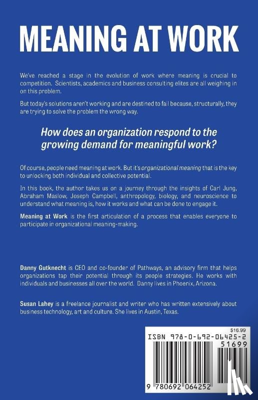 Gutknecht, Danny - Meaning At Work