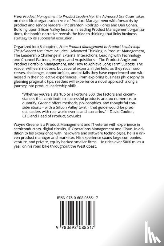 Greene, Wayne - From Product Management To Product Leadership