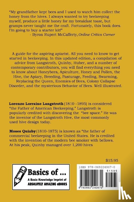 Langstroth, Lorenzo Lorraine - Basics of ... Beekeeping