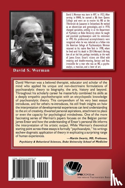 Werman, David - Applied Psychoanalysis