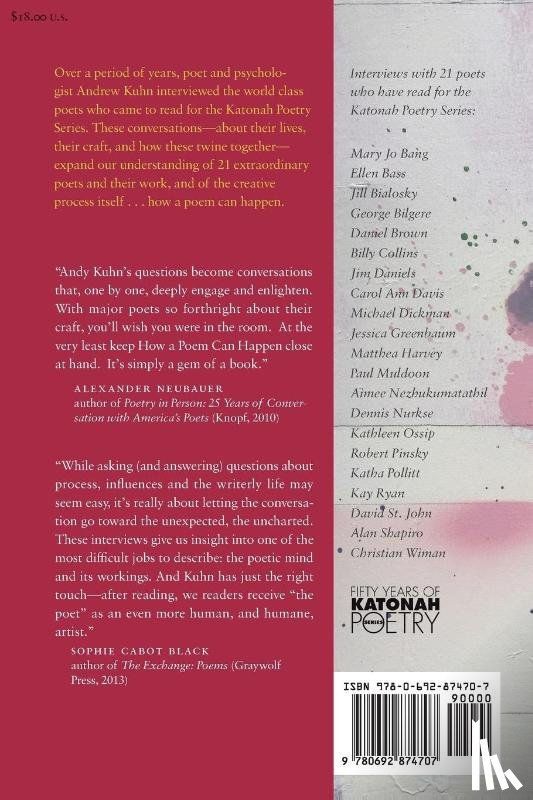 Kuhn, Andrew - How a Poem Can Happen