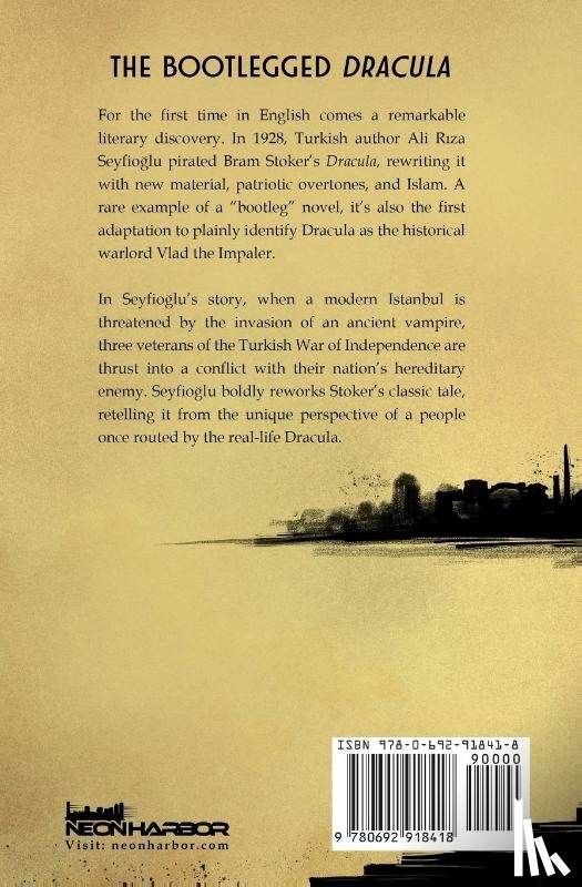 Stoker, Bram, Seyfioğlu, Ali Rıza - Dracula in Istanbul