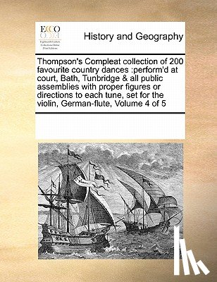 Multiple Contributors - Thompson's Compleat Collection of 200 Favourite Country Dances