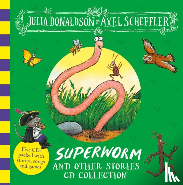 Donaldson, Julia - Superworm and Other Stories CD collection