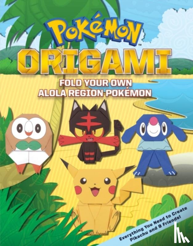 Scholastic - Fold Your Own Alola Region Pokemon
