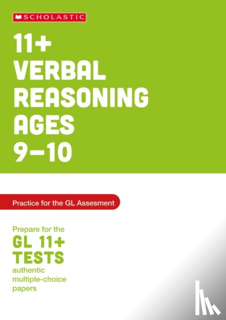 Milford, Alison - 11+ Verbal Reasoning Practice and Test for the GL Assessment Ages 09-10