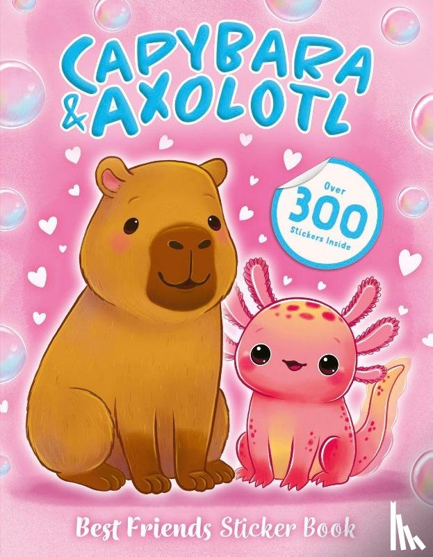 Scholastic - Best Friends Sticker Book: Capybara and Axolotl