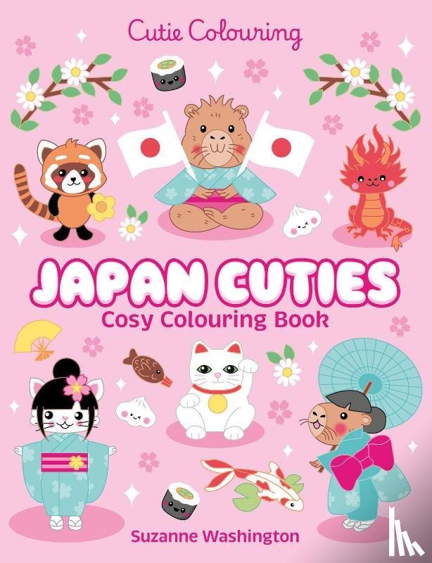 Scholastic - Japan Cuties Colouring Book
