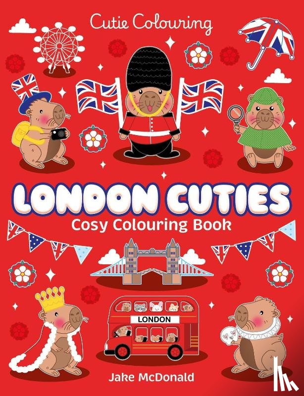 Scholastic - London Cuties Cosy Colouring Book