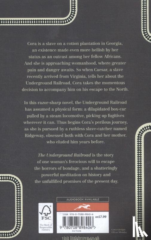 Whitehead, Colson - The Underground Railroad