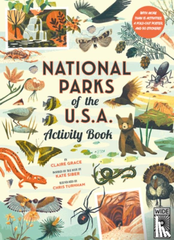 Siber, Kate, Grace, Claire - National Parks of the USA: Activity Book