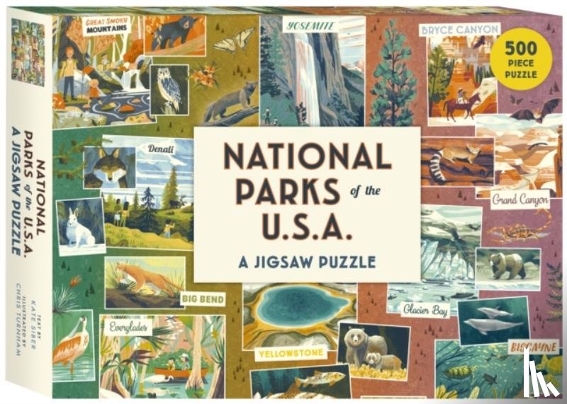 Siber, Kate - National Parks of the USA A Jigsaw Puzzle