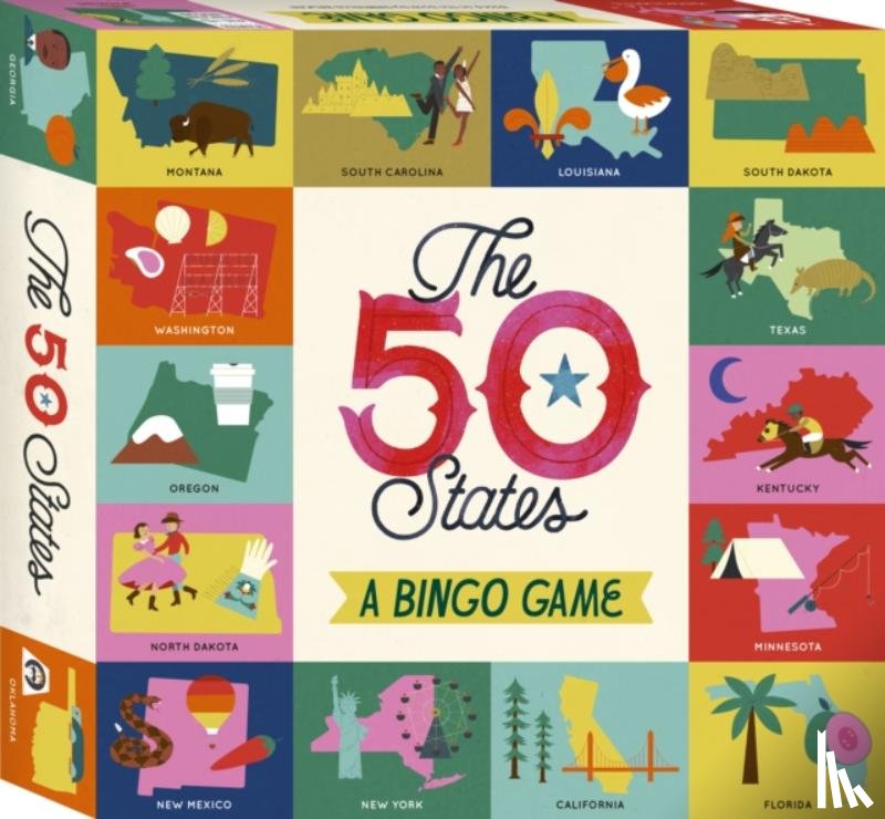 Linero, Sol - The 50 States Bingo Game: A Bingo Game for Explorers