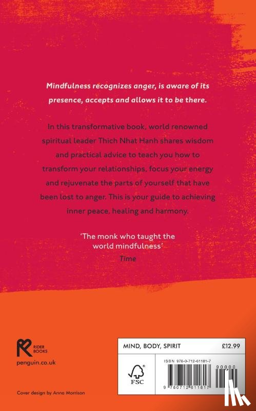 Hanh, Thich Nhat - Anger