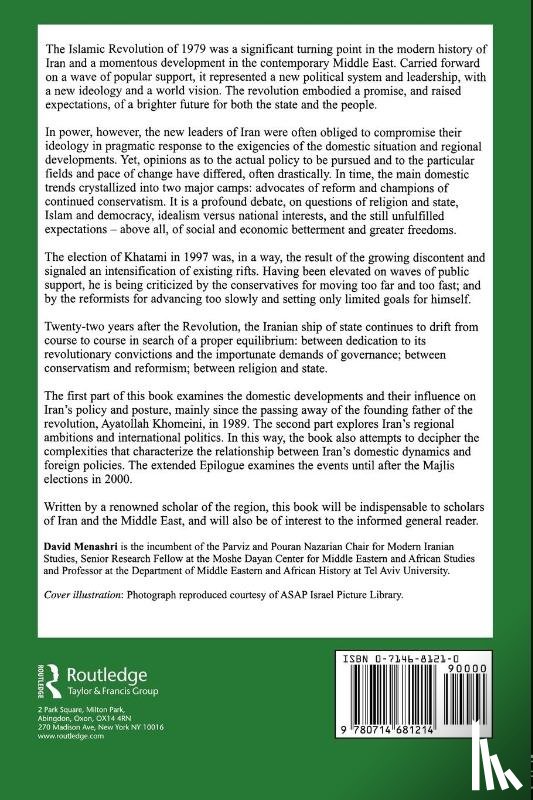 Menashri, David - Post-Revolutionary Politics in Iran