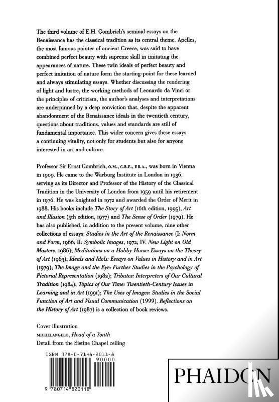 Gombrich, Leonie - Gombrich on the Renaissance Volume III