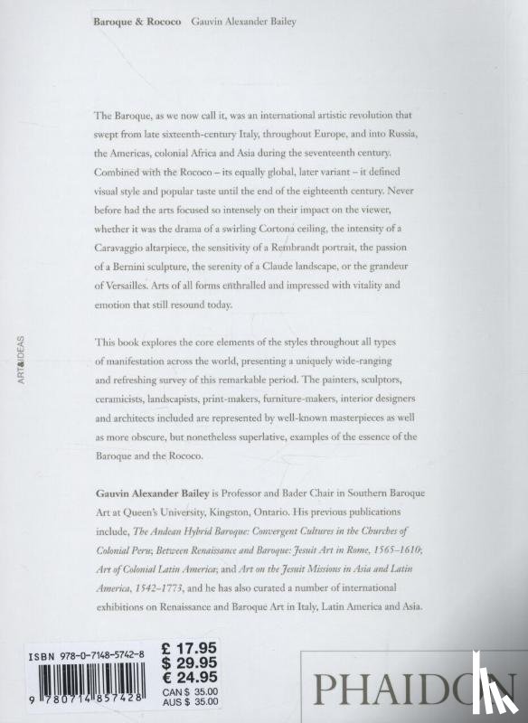 Bailey, Gauvin Alexander - Baroque & Rococo