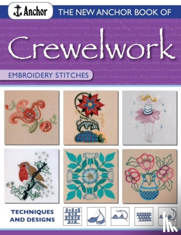 Ltd, Coats Patons Crafts (Author) - The Anchor Book of Crewelwork Embroidery Stitches