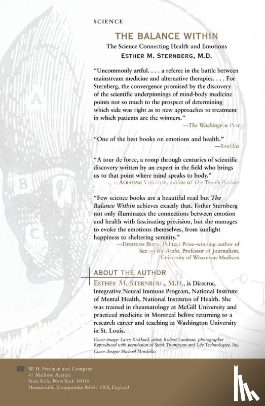 Sternberg, Esther - The Balance Within