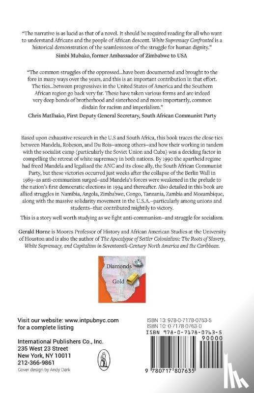 Horne, Gerald - White Supremacy Confronted