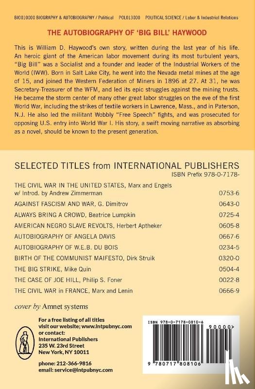 Haywood, William D - Big Bill Haywood's Book