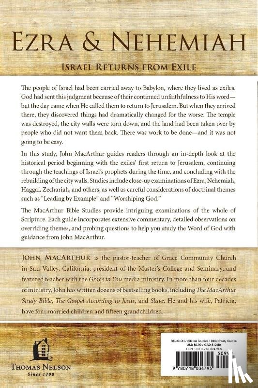 MacArthur, John F. - Ezra and Nehemiah