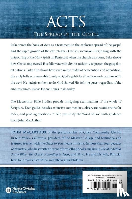 MacArthur, John F. - Acts