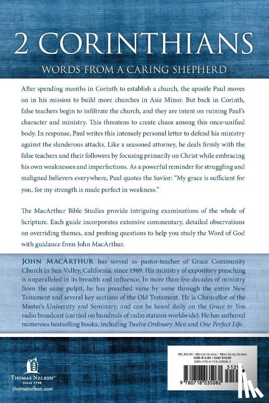 MacArthur, John F. - 2 Corinthians