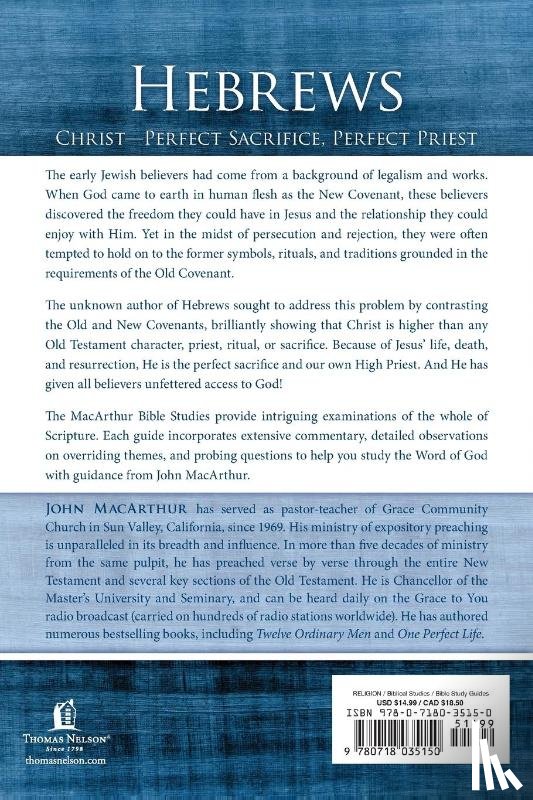 MacArthur, John F. - Hebrews