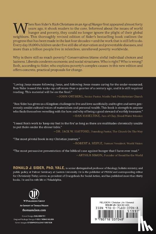 Sider, Ronald J. - Rich Christians in an Age of Hunger